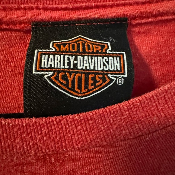 Harley-Davidson Stutsman Jamistown ND Bravado XL Hot Bikini Biker Chick Red - Picture 2 of 10